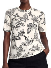 BNWT Johnny Was The Janie Favorite Elbow Slv Crew Neck Tee ⭐ Sydnee L 130