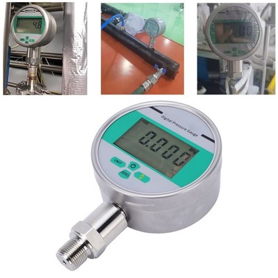 Digital Manometer Messbereich 0 1 6 MPa 4-Zoll-Zifferblatt M20x1 5-Gewinde.