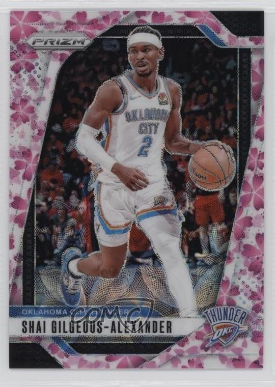 2024 Panini Prizm Choice Cherry Blossom 10/20 Shai Gilgeous-Alexander #113 4l3