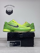 Size 10.5 - Nike Zoom Kobe 6 2010 Grinch for sale online | eBay display picture 1