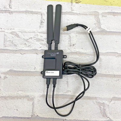 Connected IO EM1000T-NA 4G/LTE Cellular Modem w/Antennas