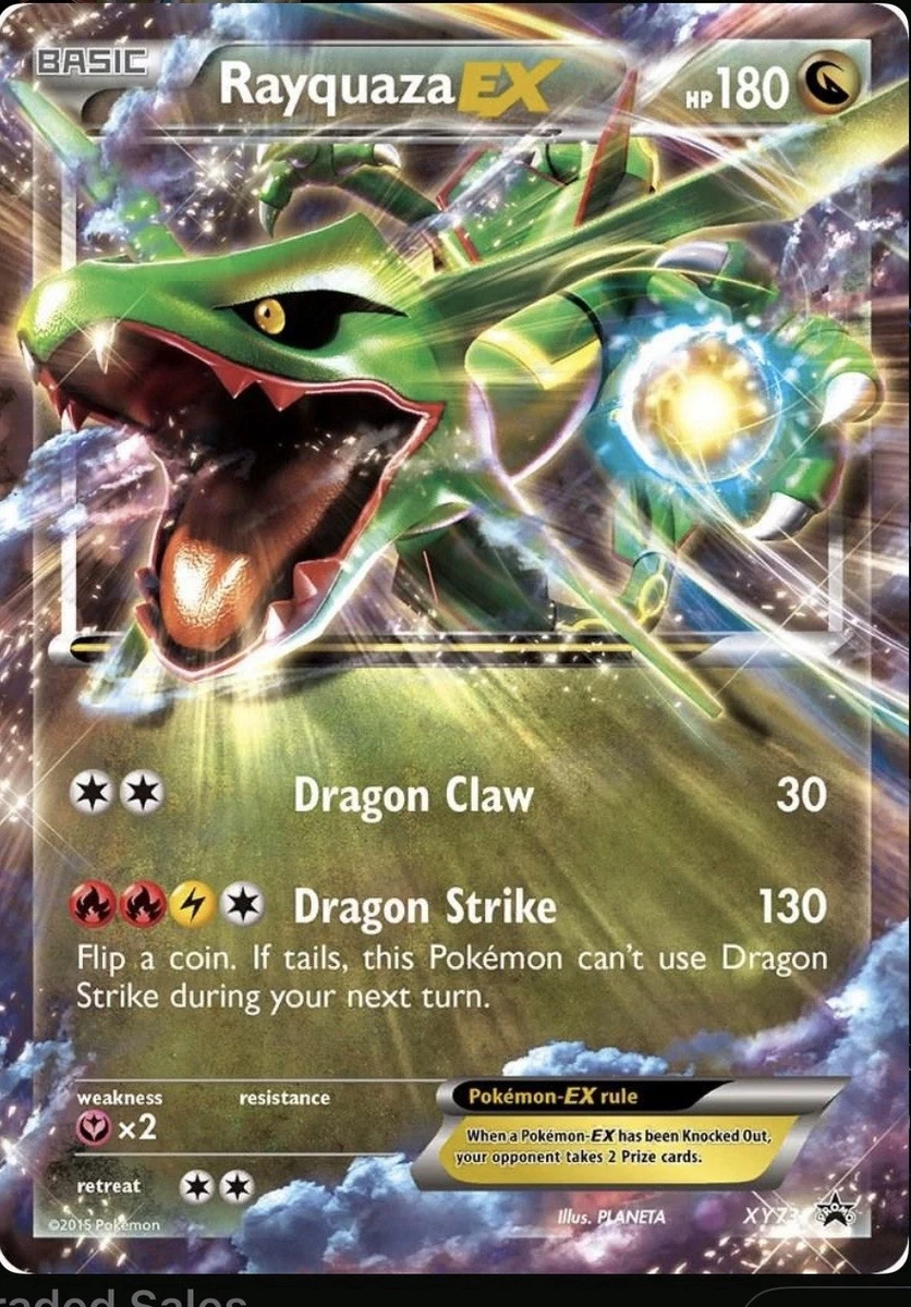 Rayquaza ex Pokémon TCG Cards for sale | eBay