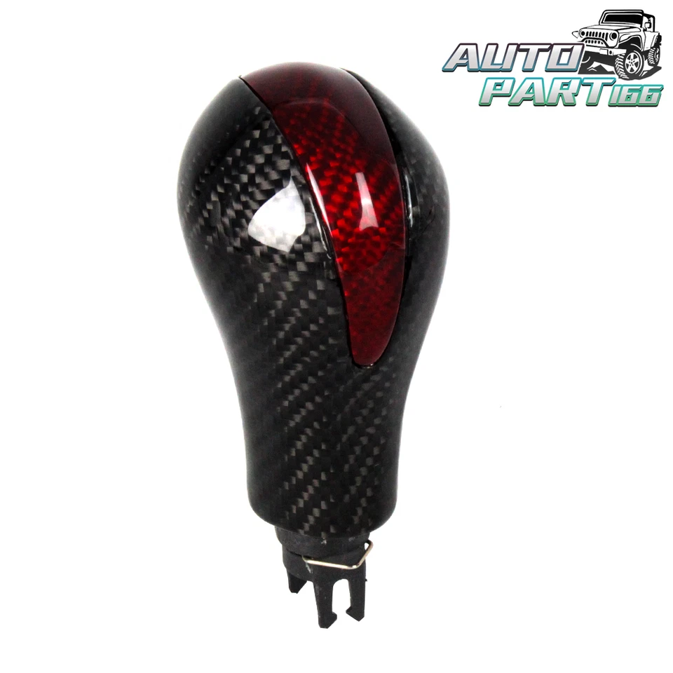 For Infiniti G25 G35 G37 FX37 QX50 QX70 Carbon Fiber Gear Shift Knob Automatic - Imagem 4 de 4