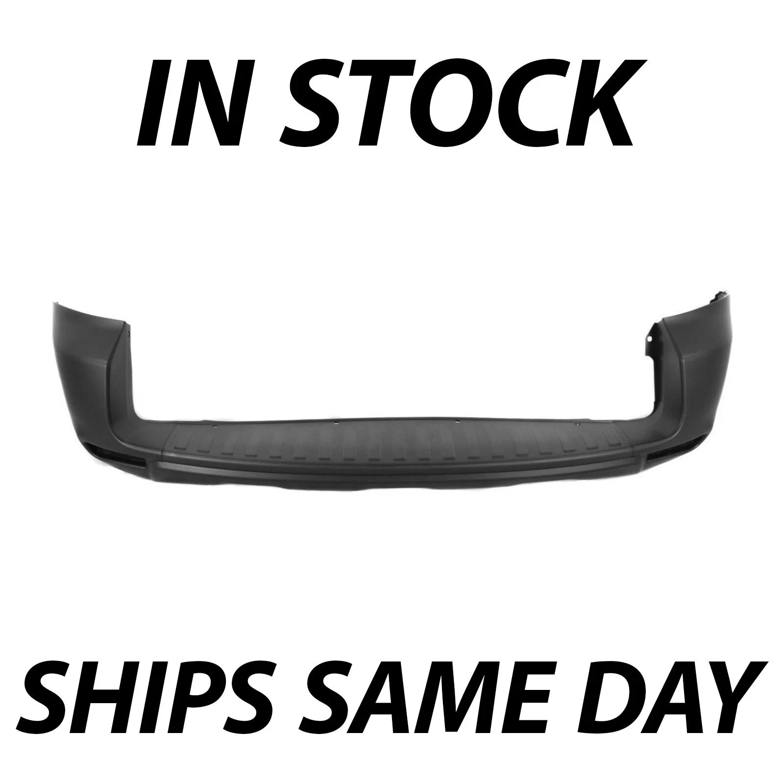 NEW Primered - Rear Bumper Cover for 2009-2012 Toyota Rav4 w/ Gate Spare 09-12