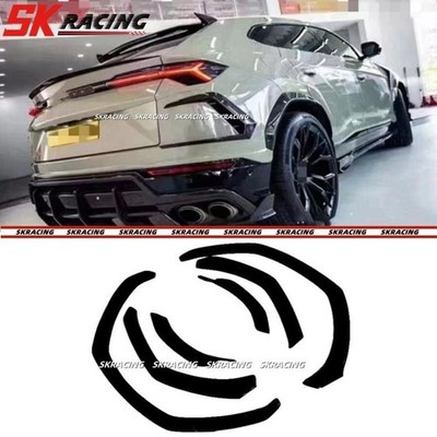 FOR LAMBORGHINI URUS GLOSS BLACK WHEEL EYEBROW ARCH TRIM FENDER FLARE NEW STYLE