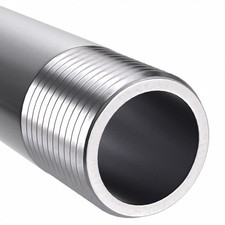3/4 × 12 Inch Threaded Pipe Nipple 304 Stainless Steel