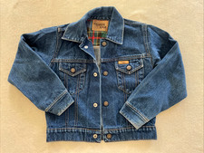 Vtg Denim Tough Gear Childs Jean Jacket 7