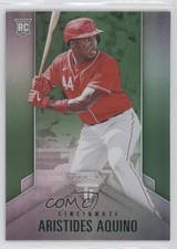 2020 Panini Chronicles Titanium Green Aristides Aquino #10 2l4