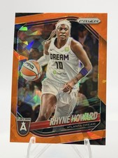 2025 Panini Prizm WNBA - Rhyne Howard #11 Orange Ice Prizm / Atlanta Dream