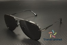 Tom Ford Leon FT1071 01A Metal Shiny Black Smoke 62 mm Men's Sunglasses