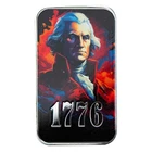 1 Troy oz Scottsdale 1776 Washington .999 Fine Silver Bar