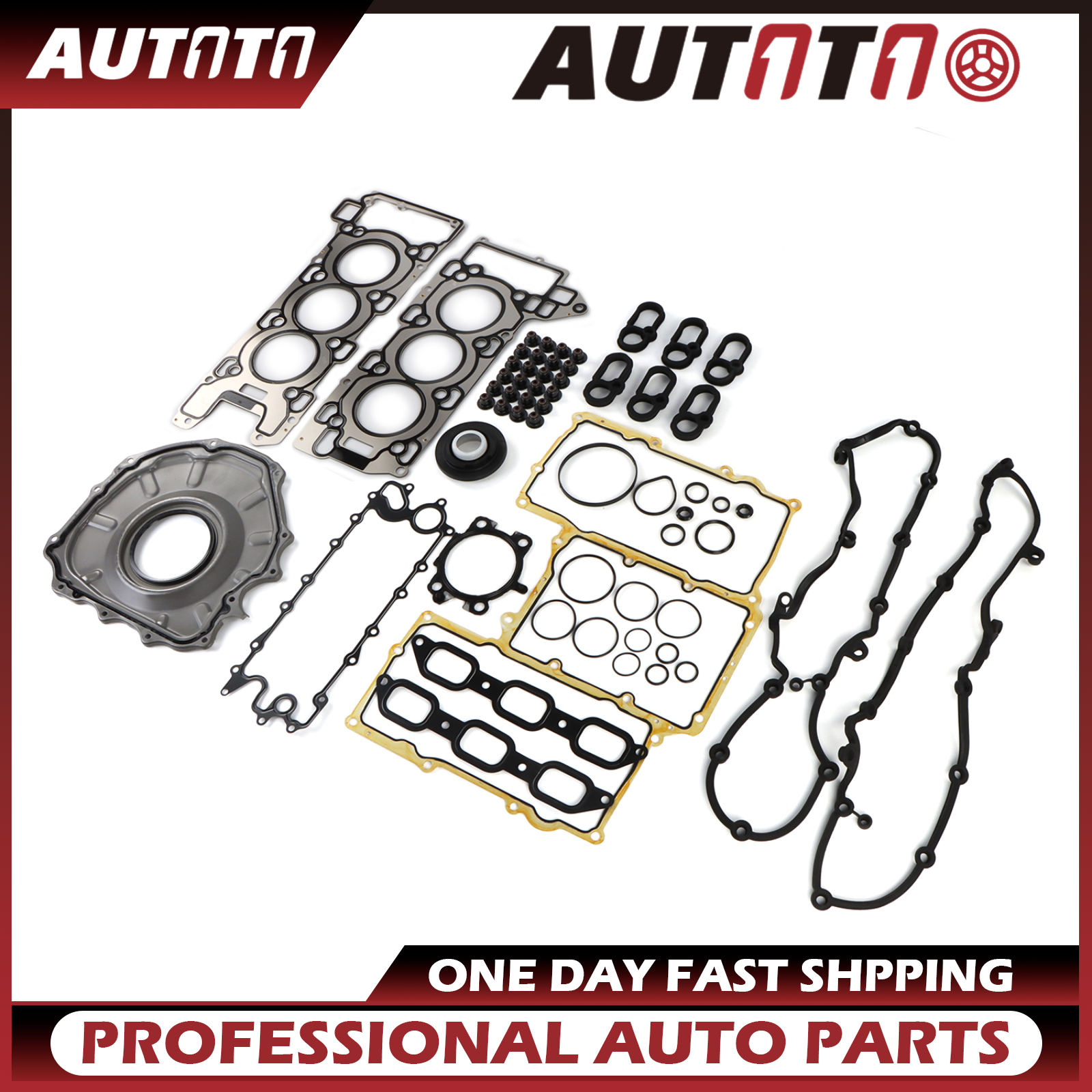 For Jaguar Land Rover Engine Gasket Set AJ126 3.0L V6 Supercharged Engine