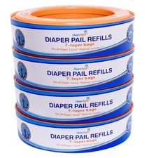 Choice Refill Compatible with Diaper Genie Pails - 4-Pack, 1080 Count