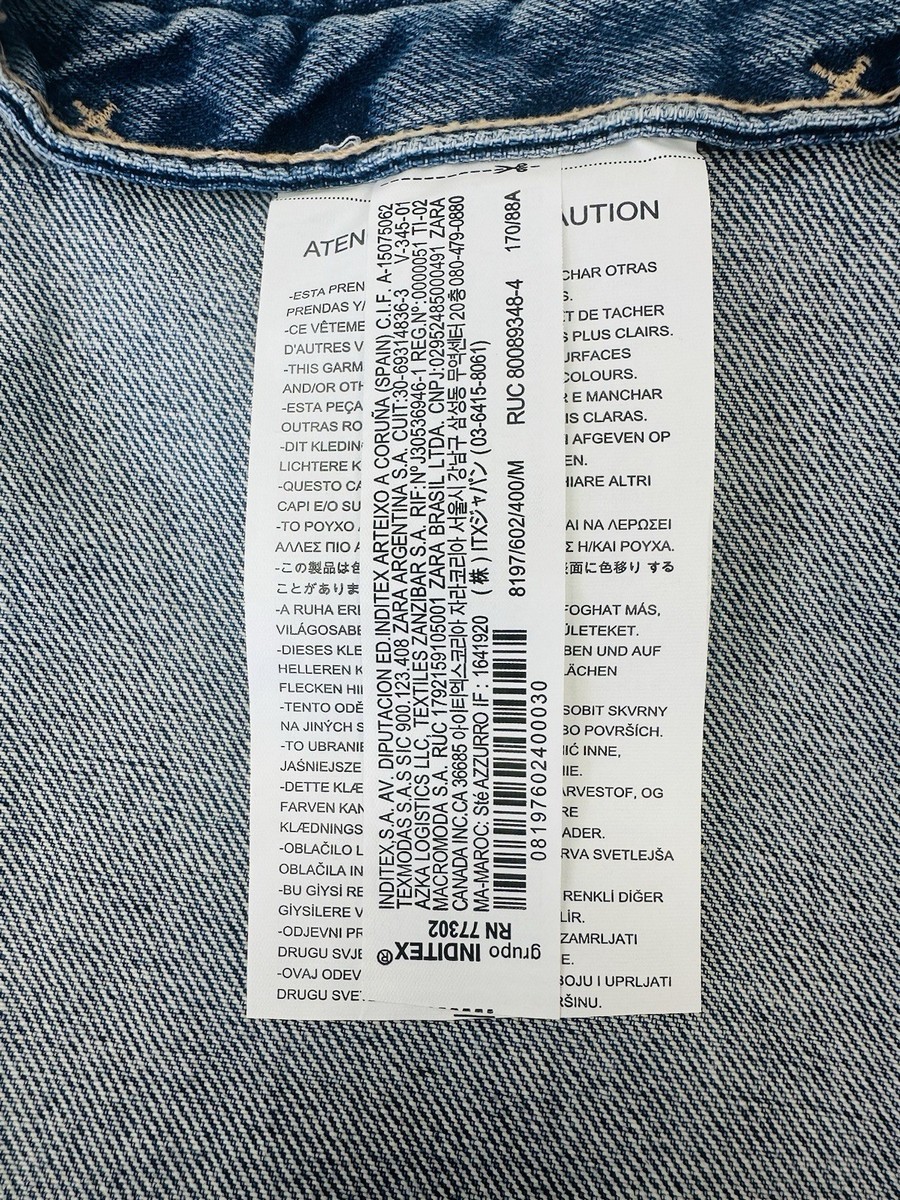 Zara Distressed Denim Utility Belt With Pockets Woman display picture 1