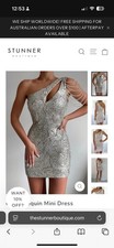 Katiya Sequin Mini Dress From Stunner Boutique Size S
