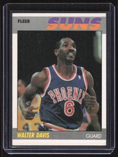 1987-88 Fleer - Walter Davis #26 Phoenix Suns
