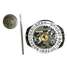 3-Hands Quartz Watch Movement Date at 3 For Japan VX82 VX82E Repair Accessory