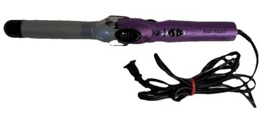 bed head ceramic 1-1/4 purple curling iron with variates temperature Settings
