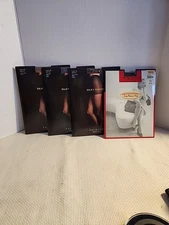4 PAIR TALBOTS SILKY SHEER TOE PANTYHOSE WOMANS SIZE C CONTROL TOP COLOR NEW