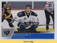 2022-23 Upper Deck CHL Blue Quinn Kennedy #210 READ kr0