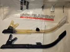 2 SCUBAPRO brand Semi-Dry snorkels designed for professional diving  snorkeling