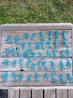 Vintage Marx Playset Soldier Lot Western Blue And Grey 2