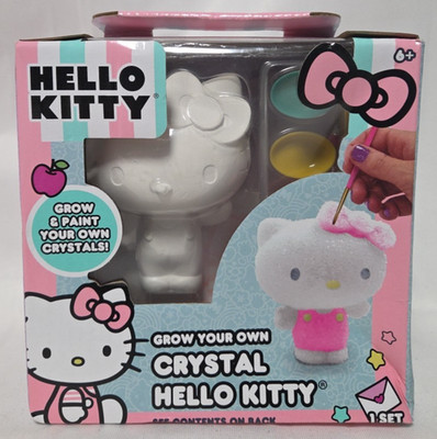 Hello Kitty Grow & Paint Your Own Crystal Hello Kitty Sanrio DIY NIB | eBay