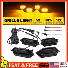 LED Grille Amber Light for 2024-25 Toyota Tacoma TR D Off Road/Sport Accessories