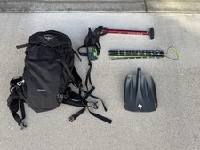 Black Diamond Avalanche Recon Set con Borsa, Set Completo Touring