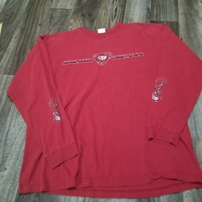Vintage Alabama Crimson Tide Longsleeve Sz XL Red Crewneck NCAA Y2k Tribal