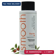 KERAGEN Forte Professional Keratin Smoothing Treatment, High-Potency Structural
