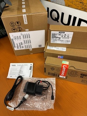 4X20V24674 LENOVO ThinkPad 65W USB-C Slim AC Adapter OEM GENUINE  FACTORY SEALED