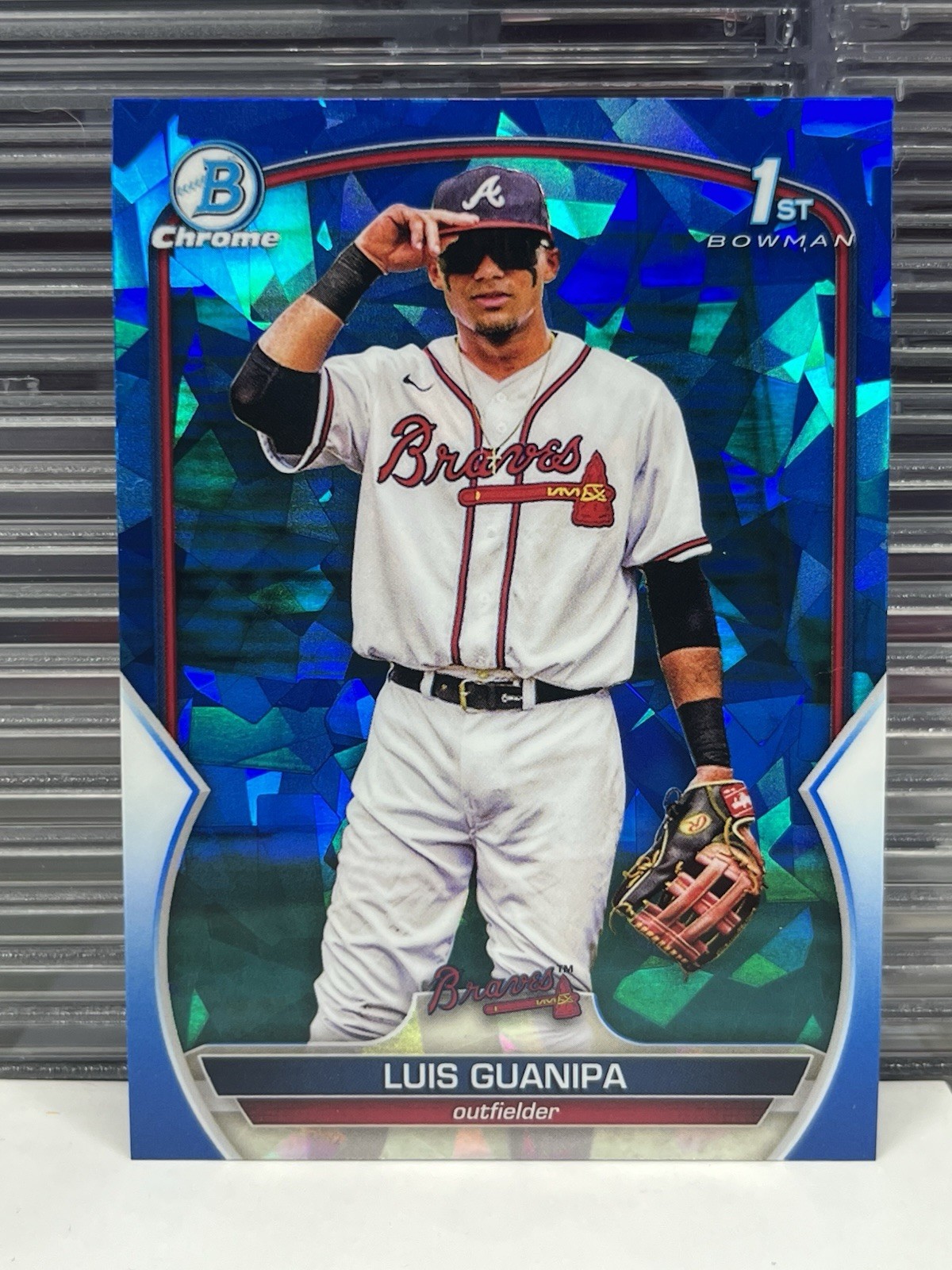 2023 Bowman Chrome Sapphire #BCP-200 Luis Guanipa 1st Bowman Prospect