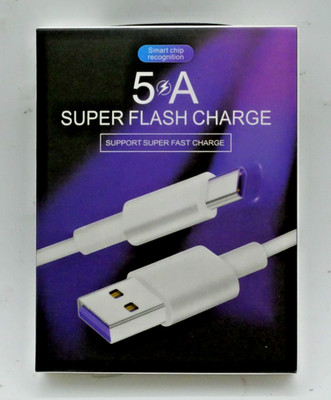 5A Super Flash Charge USB-C Fast Charging Cable Quick Charge Data Cord   1/2/3/4