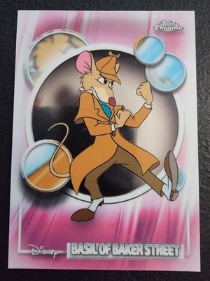 2026 Topps Chrome Disney Basil Of Baker Street #40 Base Card