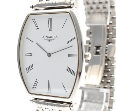 Longines La Grande Classique L4.786.4 White Dial Quartz Men's Watch JAPAN