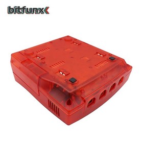 SEGA Dreamcast Clear Replacement Shell Housing Transparent Console Case Kit