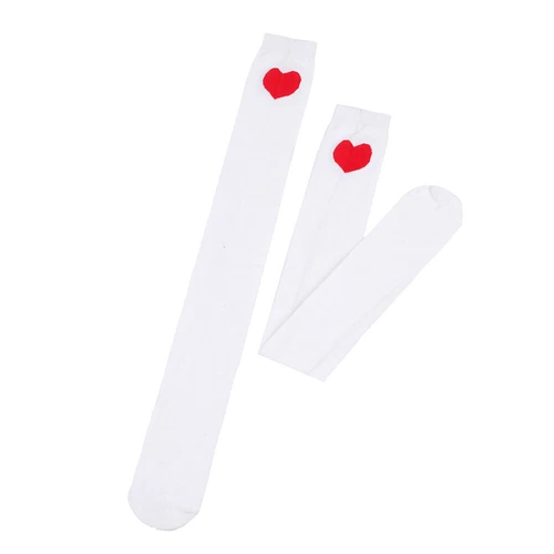 Nuevo Mujeres Sobre las Rodillas Extra Largo Muslo Alto Corazón Labios Fiesta Calcetines Amor Calcetines - Imagen 13 de 40