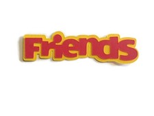 Friends Cardstock Words with Backgrounds Die Cuts Scrapbook Card Making 6 Piece