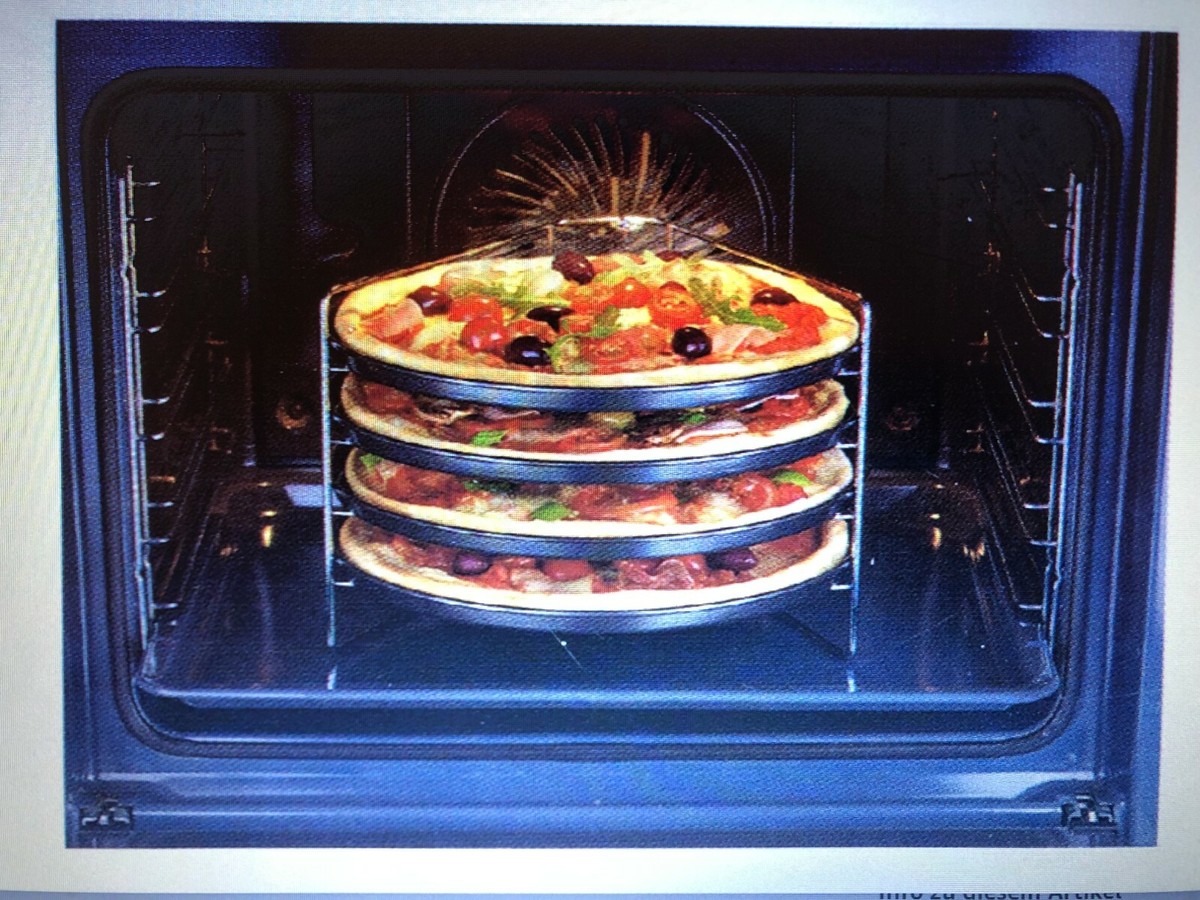 Zenker Pizza Baking Set Baking Sheet Pieces for Pizzas NEW