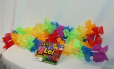 One Flower Leis Necklace fancy dress garland Hawaii Island Hula theme party gift