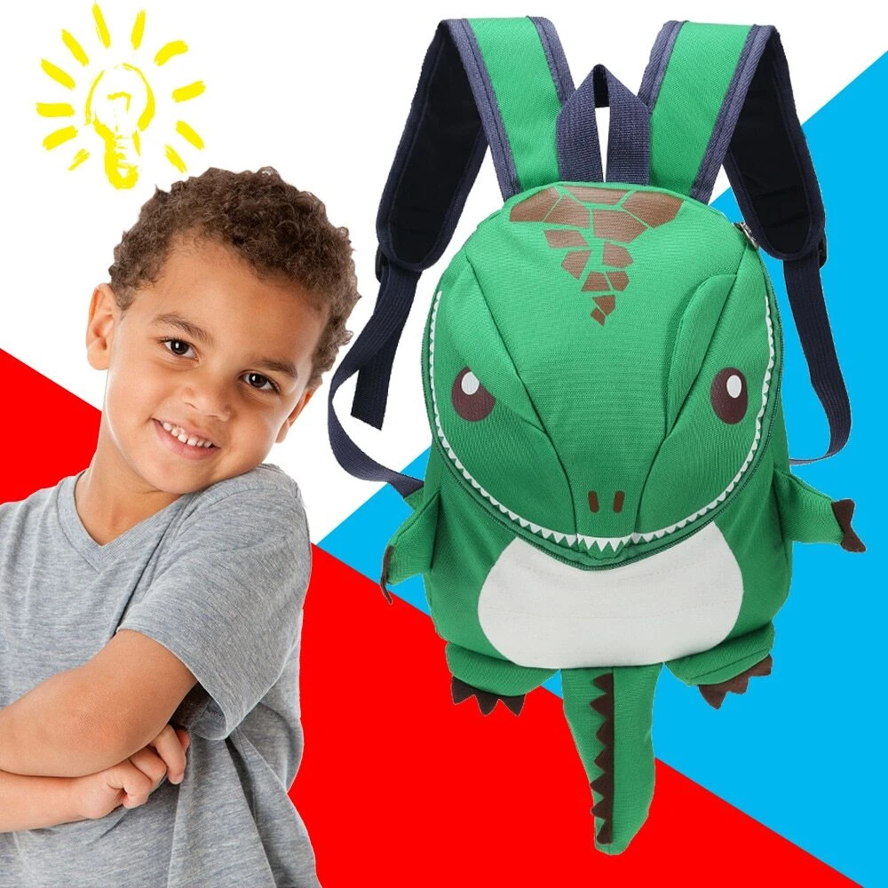 3D Dinosaur Backpack For Boys Girls Children waterproof backpacks kids  kindergar