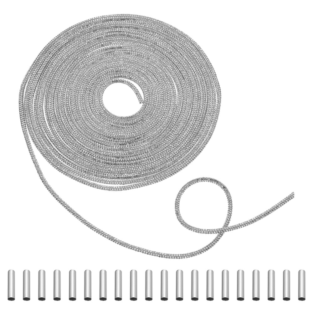 APL Lacci scarpe cristallo pantaloni coulisse strass lacci cristallo