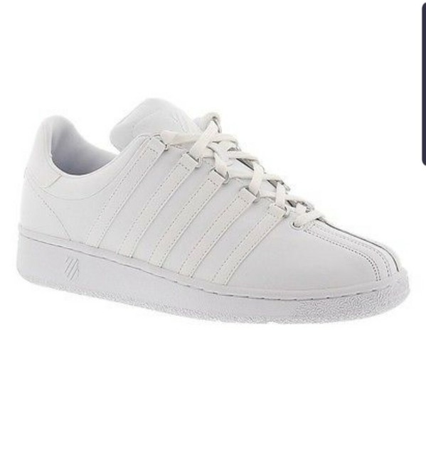 k swiss mens white sneakers