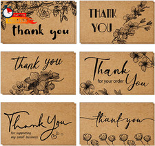 KiDEPOCH 180 Thank You Cards Small Business, Mini Thank You for Supporting Note