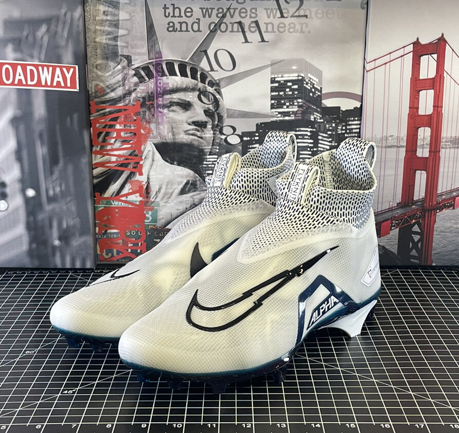 New Nike Alpha Menace Elite 3 White Black College Navy 