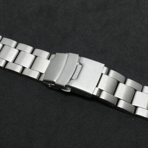 do Seiko SKX007 009 zakrzywiona nierdzewna bransoletka wymiana taśma do oglądania 20mm / 22mm - Zdjęcie 2 z 12
