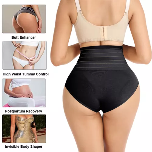 Women Pull Me In Hold In Tummy Control Knickers Body Shaper Shapewear Soft Panty - Picture 3 of 44