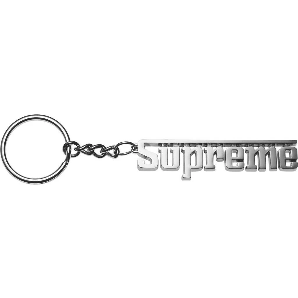 Porte clés métal logo Formule Ferrari Grand Prix argent suprême FW16 AUTHENTIQUE neuf avec étiquette