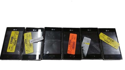 LG LG 40G Optimus Extreme Tracfone Wireless Locked Android Smartphone Lot of 6